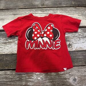 Disney | Red Minnie Mouse Tee